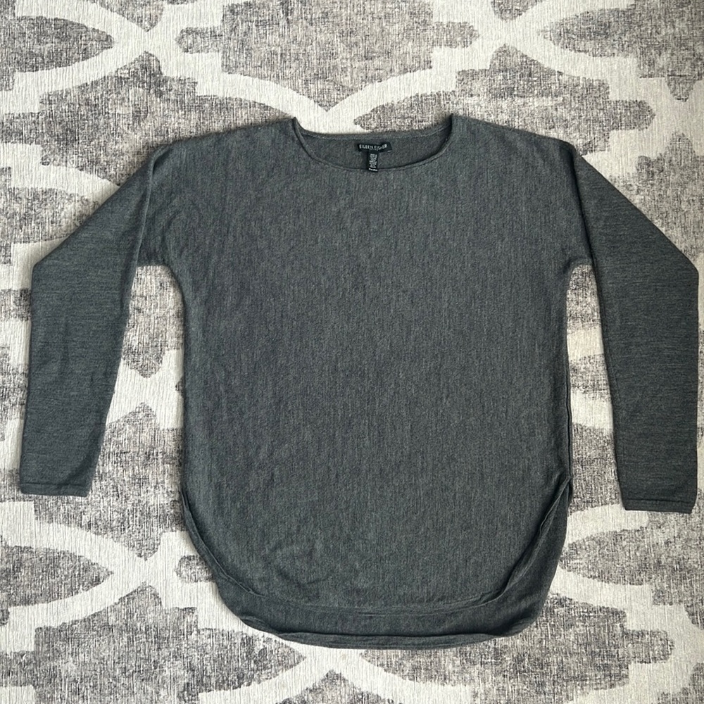 Eileen fisher 100% merino wool sweater PM